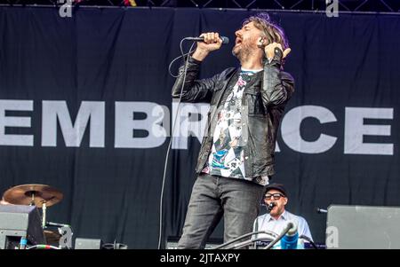 Southsea comune. Regno Unito, 28 agosto 2022. Partecipa al Victorious Festival 2022. Southsea comune. 28 agosto 2022. Credit: Alamy Live News/Charlie Raven Foto Stock