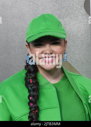 Newark, Stati Uniti. 28th ago, 2022. Lauren Spencer-Smith partecipa ai VMA MTV 2022 al Prudential Center il 28 agosto 2022 a Newark, New Jersey. Foto: Jeremy Smith/imageSPACE/Sipa USA Credit: Sipa USA/Alamy Live News Foto Stock