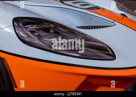 2021 Ford GT MkIII ‘NX21 HNR’ in mostra al Bicester Heritage Scramble il 29th agosto 2022 Foto Stock