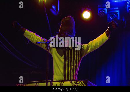 HO99O9 suonano al Leeds Festival domenica 28th agosto 2022, con il Festival Republic Stage presentato da IHG Hotels and Resorts Credit: Tracy Daniel/Alamy Live News Foto Stock