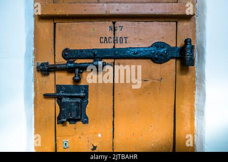 Il ristorante a tre stelle De Librije si trova nella ex prigione di Zwolle, nei Paesi Bassi Foto Stock