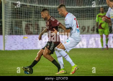 Reggio Calabria, Italia. 28th ago, 2022. Menez Jeremy ritratto durante Reggina 1914 vs FC Sudtirol, calcio italiano Serie B partita a Reggio Calabria, Italia, agosto 28 2022 Credit: Independent Photo Agency/Alamy Live News Foto Stock