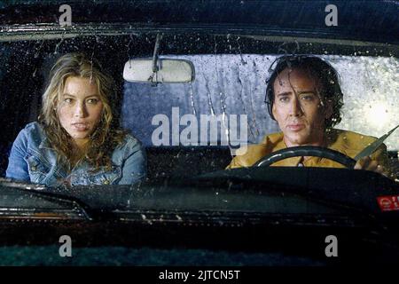 JESSICA BIEL, Nicolas Cage, successivo 2007 Foto Stock