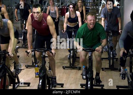 HANK AZARIA, SIMON PEGG, eseguire Fat Boy RUN, 2007 Foto Stock