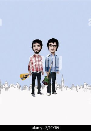 Il BRET MCKENZIE, JEMAINE CLEMENT, IL VOLO DEL CONCHORDS, 2007 Foto Stock