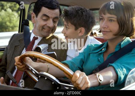 ROWAN ATKINSON, MAX BALDRY, Emma De Caunes, il sig. Fagiolo di vacanza, 2007 Foto Stock