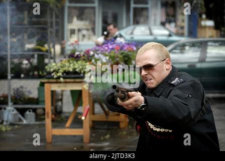 SIMON PEGG, HOT FUZZ, 2007 Foto Stock