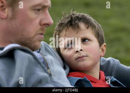 PEGG, SIMCOX, CORRERE FAT RAGAZZO CORSA, 2007 Foto Stock