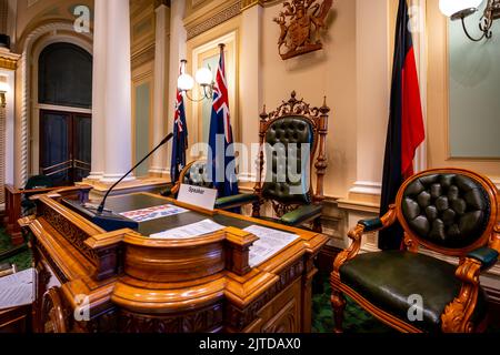 Brisbane, Queensland, Australia - sede del relatore presso la sede del parlamento Foto Stock