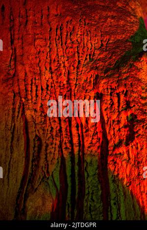 Grotte naturali e stalattiti a Yilingyan, Nanning, Guangxi, Cina Foto Stock