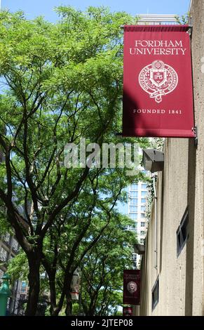 Fordham University, Lincoln Center Campus, NYC, STATI UNITI D'AMERICA Foto Stock