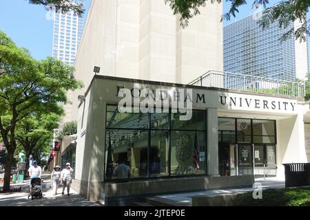 Fordham University, Lincoln Center Campus, NYC, STATI UNITI D'AMERICA Foto Stock
