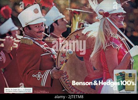 Vintage Luglio 1974 'Redbook' rivista numero pubblicità, USA Foto Stock