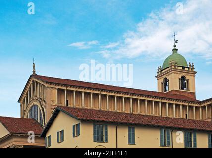 cattedrale di santa maria assunta o duomo, Novara, Piemonte, Italia Foto Stock