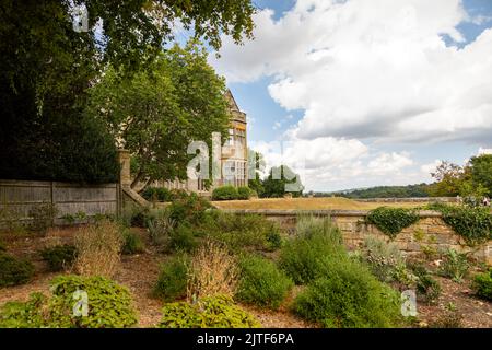 Scotney Castello e giardini, Kent. Gestito dal National Trust Foto Stock