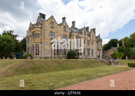 Scotney Castello e giardini, Kent. Gestito dal National Trust Foto Stock