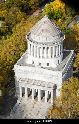 Stati Uniti, New York, New York City, veduta aerea del General Grant National Memorial Foto Stock