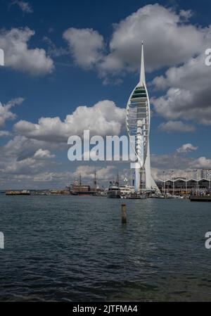 Spinnaker Tower, Portsmouth Foto Stock