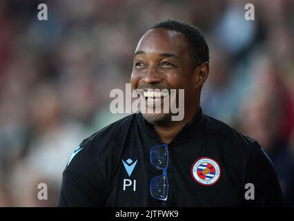 Paul Ince, il reading manager durante la partita del campionato Sky Bet a Bramall Lane, Sheffield. Data immagine: Martedì 30 agosto 2022. Foto Stock