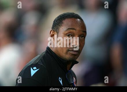 Paul Ince, il reading manager durante la partita del campionato Sky Bet a Bramall Lane, Sheffield. Data immagine: Martedì 30 agosto 2022. Foto Stock