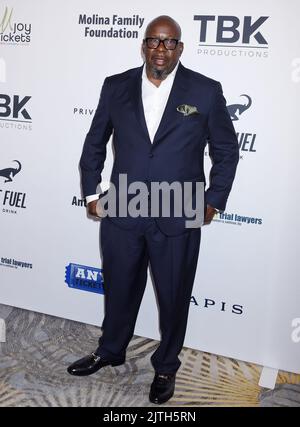 Bobby Brown in arrivo al 2022° Gala della Harold and Carole Pump Foundation tenutosi presso il Beverly Hilton Hotel il 19 agosto 2022 a Beverly Hills, California © Janet Gough / AFF-USA.com Foto Stock