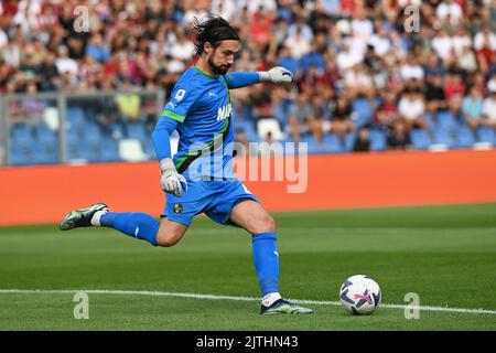 Reggio Emilia, Italia. 30th ago, 2022. Consigli in azione durante US Sassuolo vs AC Milan, calcio italiano Serie A match a Reggio Emilia, Italy, August 30 2022 Credit: Independent Photo Agency/Alamy Live News Foto Stock