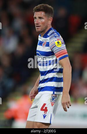 Sheffield, Inghilterra, 30th agosto 2022. Sam Hutchinson di Reading durante la partita del campionato Sky Bet a Bramall Lane, Sheffield. L'immagine di credito dovrebbe essere: Simon Bellis / Sportimage Foto Stock
