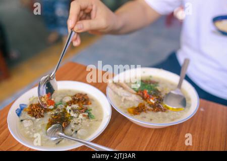 Cibo di strada a Hoi An Foto Stock