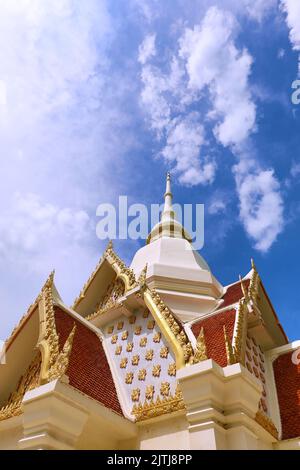 Tempio Khao Takiab sulla collina Choppicks, Hua Hin, Thailandia Foto Stock