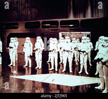 Star Wars, aka Krieg der Sterne, USA 1977, Regie: George Lucas, Storm Troopers Foto Stock