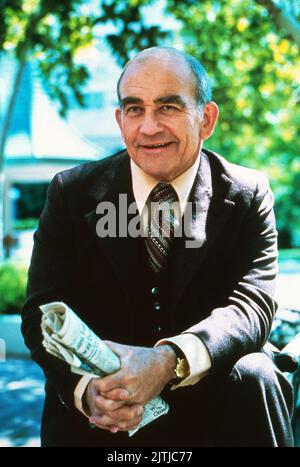 Lou Grant, Fernsehserie, USA 1977 - 1982, Darsteller: Edward Asner Foto Stock