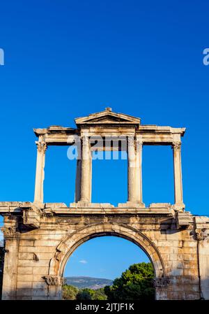 Arco di Adriano, Atene, Attica, Grecia Foto Stock