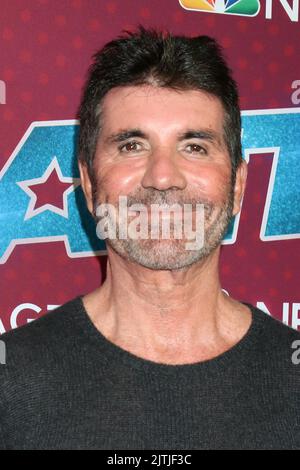 Simon Cowell alla Stagione 17 del Got Talent dell'America - Live Show Red Carpet al Pasadena Sheraton Hotel il 30 agosto 2022 a Pasadena, CA (Foto di Katrina Jordan/Sipa USA) Foto Stock