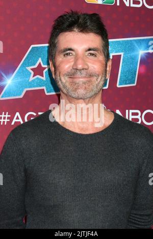 Simon Cowell alla Stagione 17 del Got Talent dell'America - Live Show Red Carpet al Pasadena Sheraton Hotel il 30 agosto 2022 a Pasadena, CA (Foto di Katrina Jordan/Sipa USA) Foto Stock