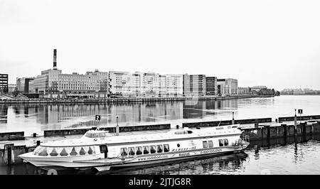 Trasporto fluviale navigabile a San Pietroburgo nella Federazione Russa, Russia Foto Stock