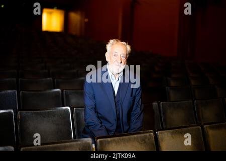 Berlino, Germania. 29th ago, 2022. Dieter Hallervorden ama il suo lavoro - vede i problemi come opportunità, dice l'attore. Credit: Christoph Soeder/dpa/dpa-mag/dpa/Alamy Live News Foto Stock