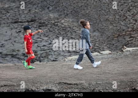 Baitings serbatoio / diga Foto Stock