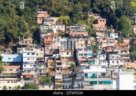 collina dalle capre ' Ladeira dos tabajaras' a Rio de Janeiro - Brasile Foto Stock