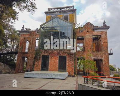 parco delle rovine di Rio de Janeiro, Brasile - 01 2020 settembre: All'interno della zona delle rovine daqs parco a rio de janeiro. Foto Stock