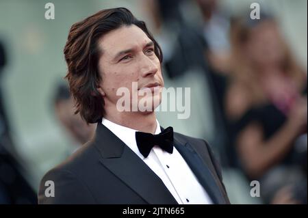 Venezia, Italia. 31st ago, 2022. Adam driver partecipa alla cerimonia di apertura del 79th° Festival Internazionale del Cinema di Venezia a Palazzo del Cinema di Venezia, mercoledì 31 agosto 2022. Foto di Rocco Spaziani/UPI Credit: UPI/Alamy Live News Foto Stock