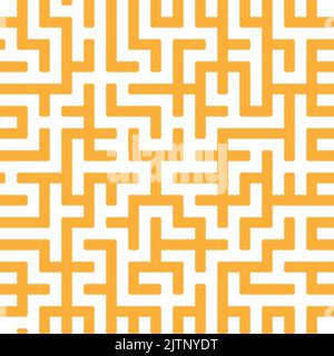 Pattern geometrico senza cuciture di quadrati multicolore e forme arbitrarie. Un modello per texture, tessuti, sfondi semplici e idee creative. VEC Illustrazione Vettoriale