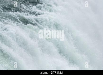 Gullfoss o Golden Falls nel sudovest dell'Islanda Foto Stock