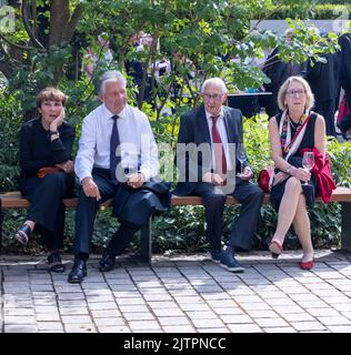 Patroni, Bayreuth Opera Festival 2022, Baviera, Germania Foto Stock