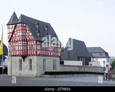 Bischofshaus Limburg an der Lahn Foto Stock