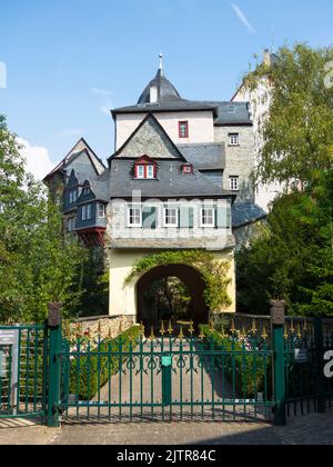 Schloss Runkel a Runkel (Assia/Germania) Foto Stock