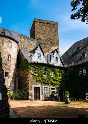 Schloss Runkel a Runkel (Assia/Germania) Foto Stock