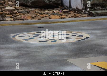 museo della liturgia, Tiradentes, Minas Gerais, Brasile - 25 luglio 2014: museo della liturgia, uno dei principali luoghi turistici della città di Tiradentes in min Foto Stock