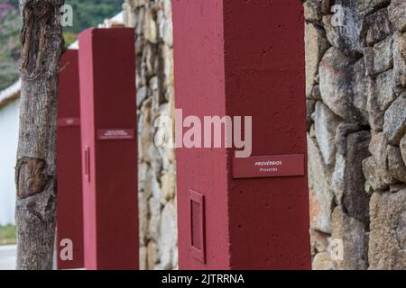 museo della liturgia, Tiradentes, Minas Gerais, Brasile - 25 luglio 2014: museo della liturgia, uno dei principali luoghi turistici della città di Tiradentes in min Foto Stock