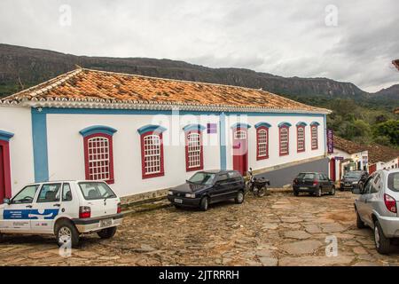 museo della liturgia, Tiradentes, Minas Gerais, Brasile - 25 luglio 2014: museo della liturgia, uno dei principali luoghi turistici della città di Tiradentes in min Foto Stock