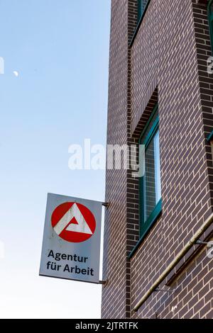 Cuxhaven Agenzia per l'occupazione Foto Stock